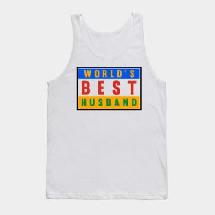 World's Best Husband Tank Top